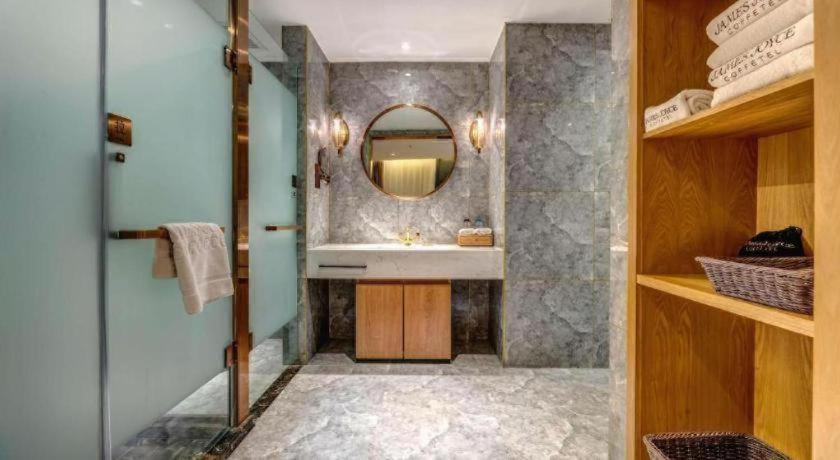 Bathroom 4, James Joyce Coffetel Zhengzhou Aquarium Chenyan Flower, Zhengzhou