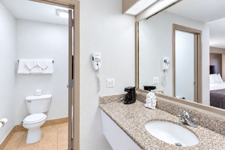 Bathroom 4, SureStay by Best Western Salt Lake City Downtown, Salt Lake