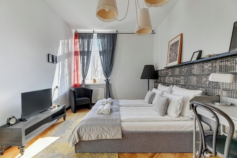 Bedroom 2, Ogarna Baltus, Main Old Town by Downtown Apartments, Gdańsk City