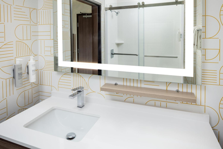Bathroom 5, Home2 Suites by Hilton St. Joseph, Buchanan