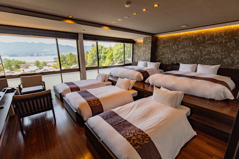 Bedroom 4, Miyajima Hotel Kikunoya, Hatsukaichi