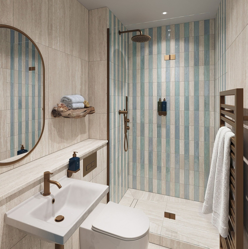 Bathroom 4, Elysium St Mawes, Cornwall