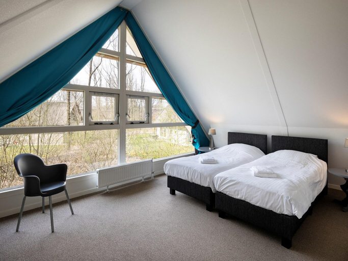 Bedroom, Villa w/ Solarium nr Hoogeveen, De Wolden