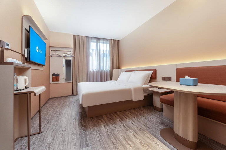 Bedroom 3, Hanting Hotel Hefei Huaihe Road Pedestrian Street Second Branch, Hefei