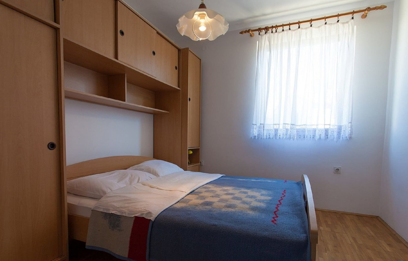 Bedroom, Apartment With Terrace, Sea View, Pool & Outdoor Kitchen, Malinska-Dubašnica