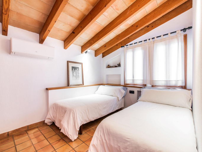 Bedroom 4, Cal Moliner - Villa With Private Pool In Pollença, Baleares