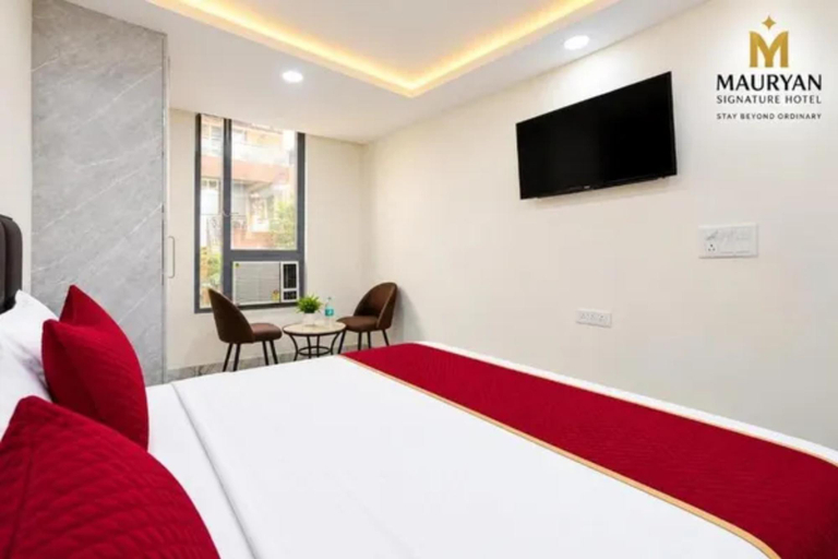 Bedroom 5, FabHotel Prime NHPC Metro, Faridabad