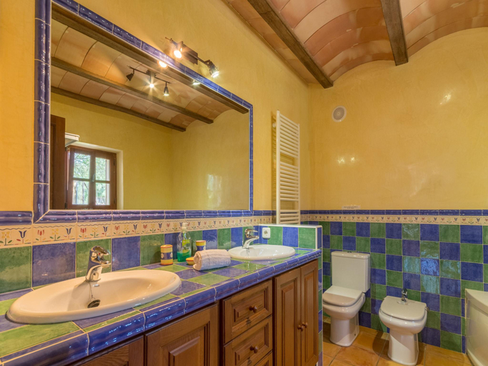 Bathroom 3, Can Revell villa with Pool & Jacuzzi, Baleares