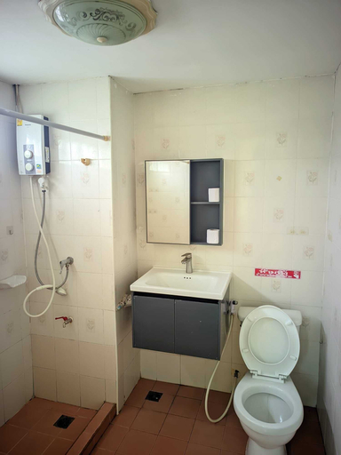 Bathroom 4, Hotel Soni Mansion Pratunam, Ratchathewi