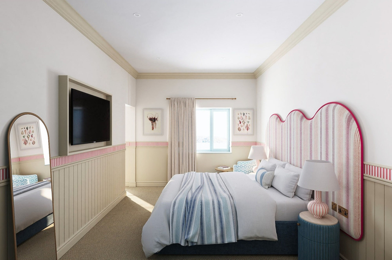 Bedroom 3, Elysium St Mawes, Cornwall