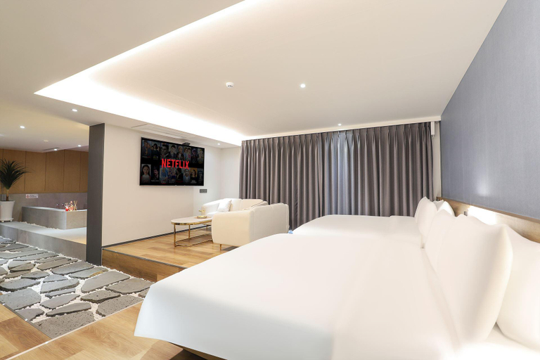 Bedroom 4, Ulsan Samsan CUSTOM HOTEL, Jung