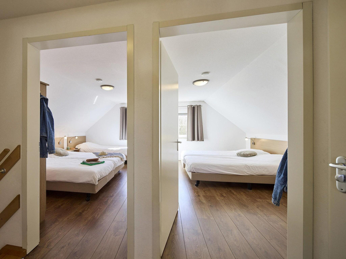 Bedroom 2, Farmhouse in Limburg with Subtropical Pool, Roggel en Neer