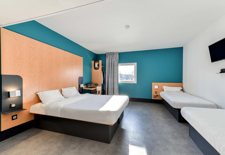 Bedroom 3, B&B HOTEL Maubeuge Louvroil, Nord
