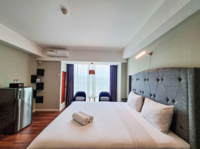 Bedroom 4, Restful Studio (No Kitchen) At Mataram City Apartment, Sleman