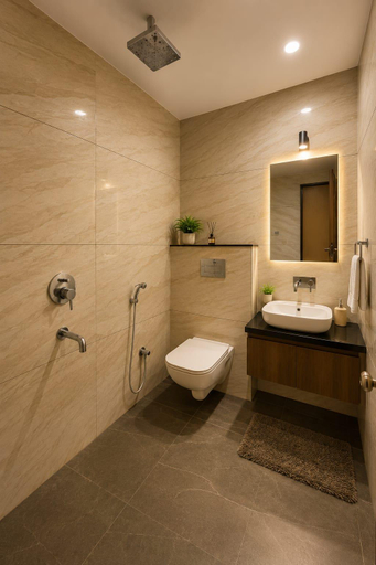 Bathroom, Hotel Golden Glory, Indore