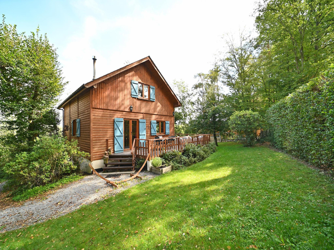 Exterior & Views, Chalet in Biron with Sauna and Nature Views, Luxembourg