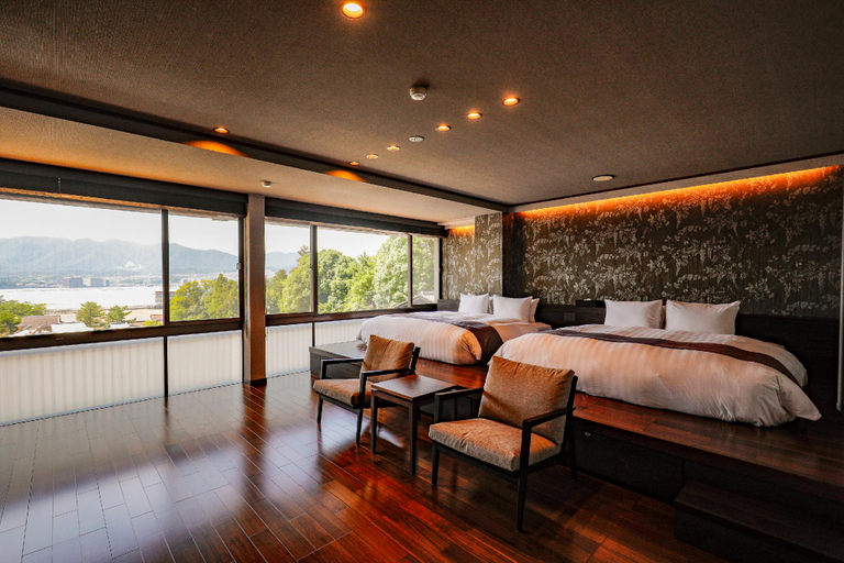 Bedroom 3, Miyajima Hotel Kikunoya, Hatsukaichi