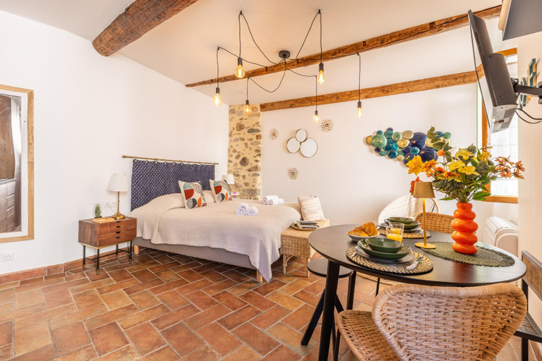 Bedroom 2, Studio Suquet-4 min de la Plage du Midi A0b185, Alpes-Maritimes