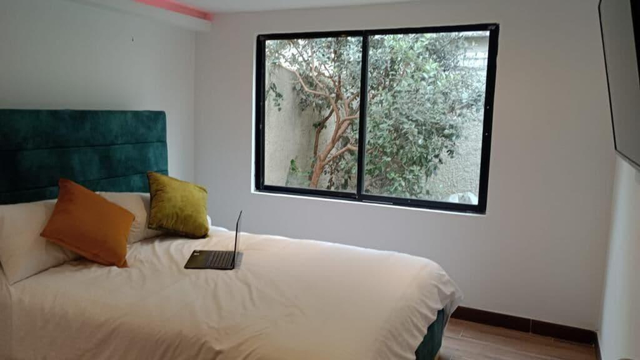 Bedroom 1, Duran Business Suites near Airport, Santafé de Bogotá