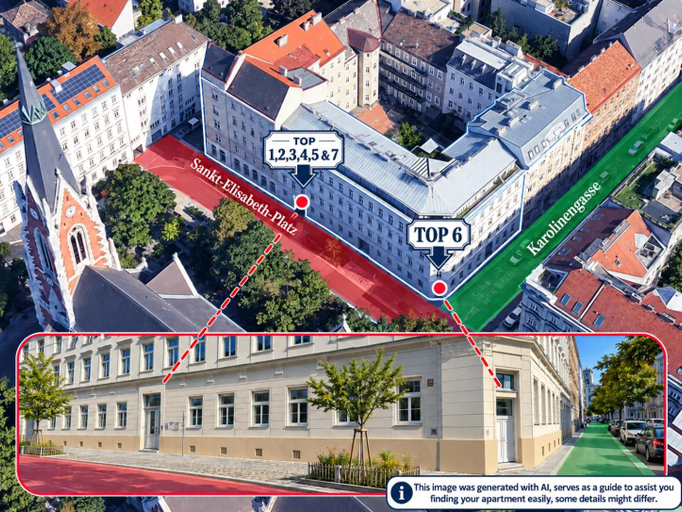 Exterior & Views 1, easy-flat Belvedere - Central Apartments with AC, Wien