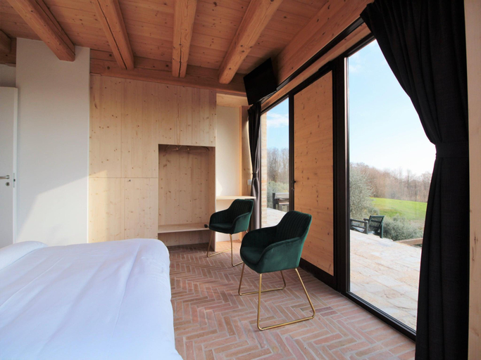 Bedroom 3, Chalet in Veneto near Dolomites Ski Slopes, Treviso
