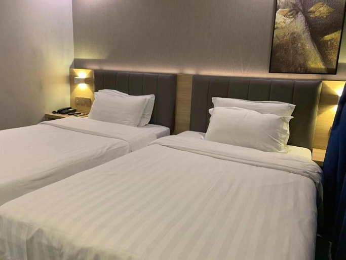Bedroom 3, 7 Days Premium Hotel Hangzhou West lake Hubin, Hangzhou