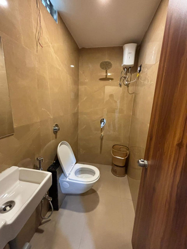 Bathroom 3, Hotel Sarja, Nagpur