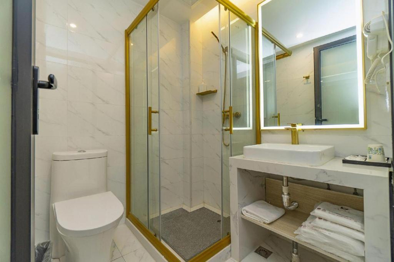 Bathroom 4, 7 Days Premium Hotel Hangzhou West lake Hubin, Hangzhou