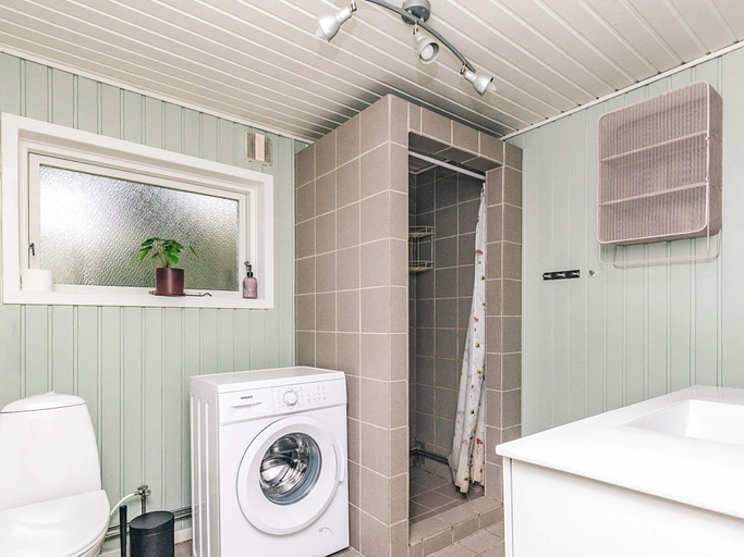 Bathroom, 4 Star Holiday Home in Hals, Aalborg