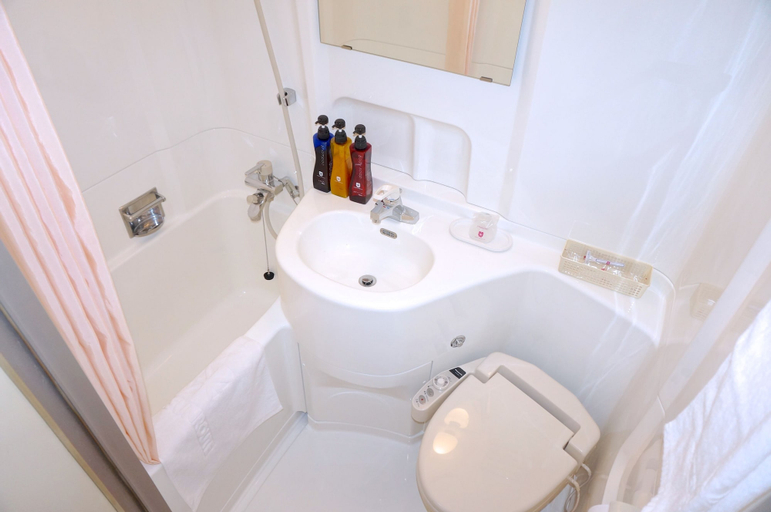 Bathroom, HOTEL SUNROUTE UTSUNOMIYA, Utsunomiya