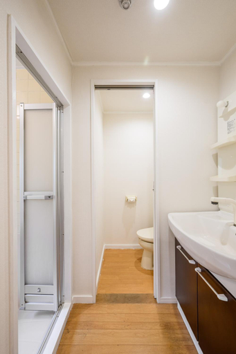 Bathroom 2, Ogi-Ohashi Apartment, Adachi