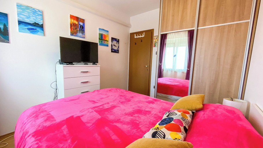 Bedroom 3, Apartment Luce, Crikvenica