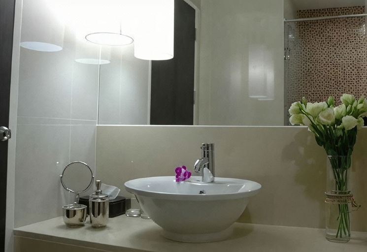 Bathroom 4, Chor Cher The Luxury Green Hotel, Bang Bo