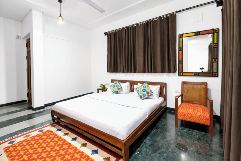 Bedroom 3, Opulent Antique 3br Villa in Gurugram, Gurgaon