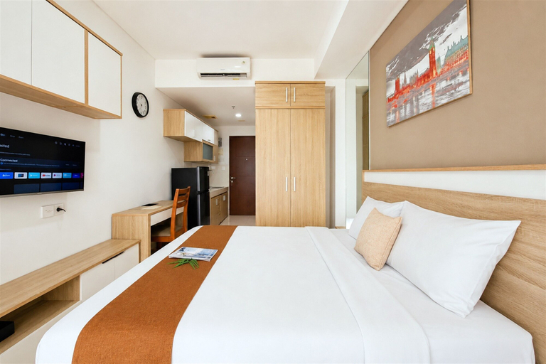 Others 3, Airy Minimalist Studio Apartment At Springwood Residence Tangerang, Tangerang