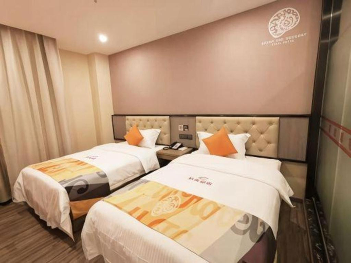 Bedroom 2, Shell Hotel Shanghai Jinshan Wanda Plaza, Shanghai