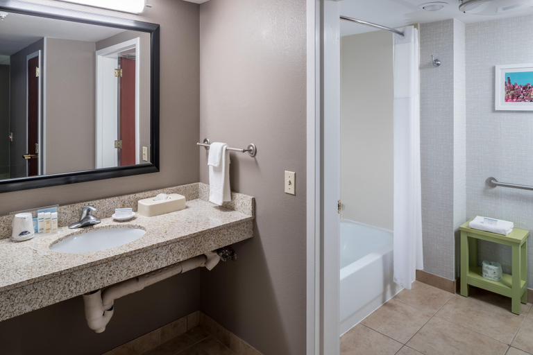 Bathroom 4, Hampton Inn & Suites Chicago-North Shore/Skokie, Cook