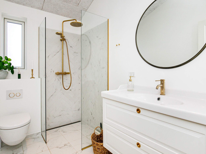 Bathroom 3, 5 Star Holiday Home in Hjorring, Hjørring