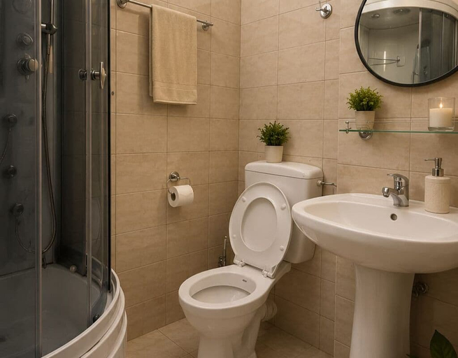 Bathroom 3, Belli Siciliani Bed&Breakfast, Municipiul Bucuresti