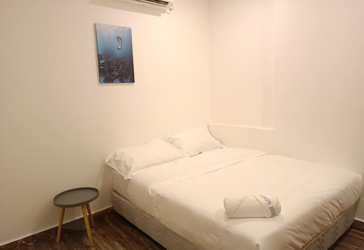 Bedroom 2, Shoreline Guesthouse 海岸线客栈, Semporna