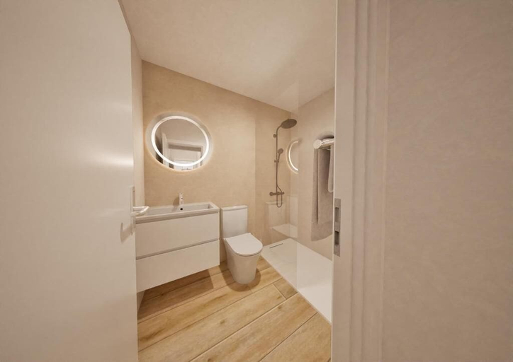Bathroom, Mas Boronat, Tarragona