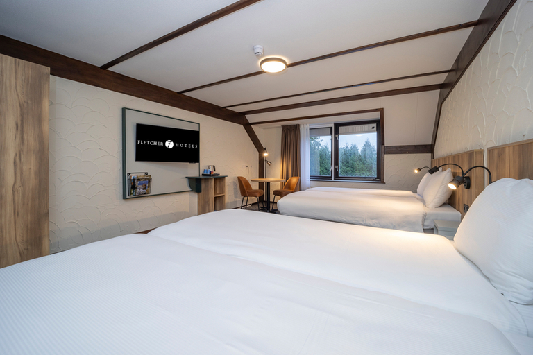 Bedroom 4, Fletcher Hotel-Restaurant De Witte Brug, Nederlek