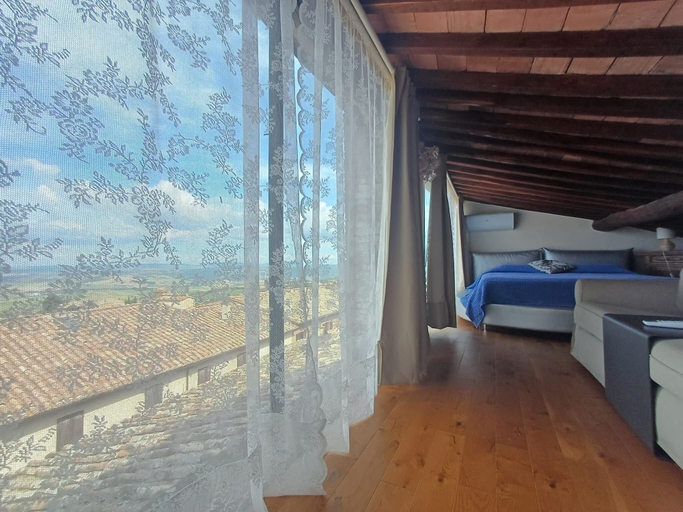 Bedroom 3, PALAZZO DEL CARDINALE, Siena