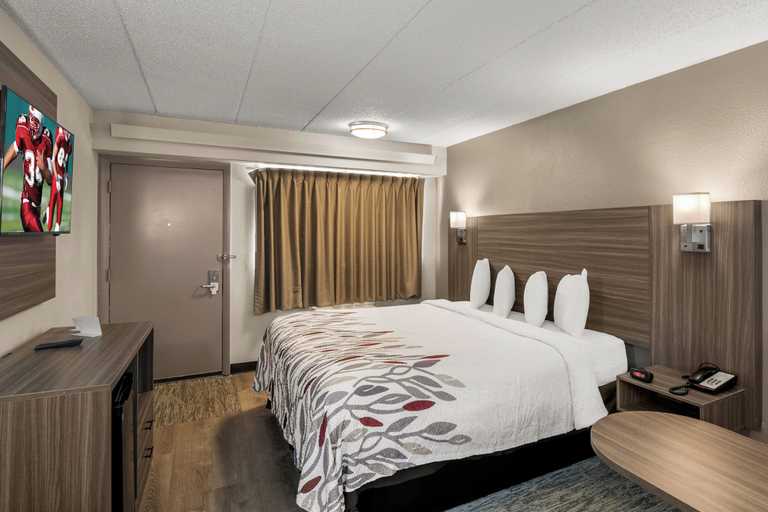 Bedroom 3, Red Roof Inn Enfield, Hartford