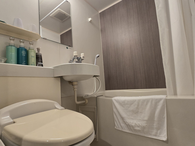 Bathroom 4, Hotel Route Inn Shimodate, Chikusei