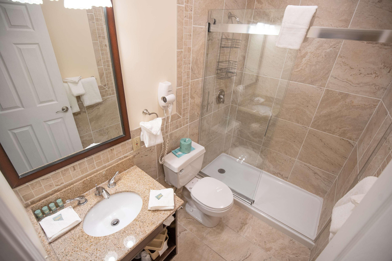 Bathroom 5, Skyline Hotel Lake George, Warren
