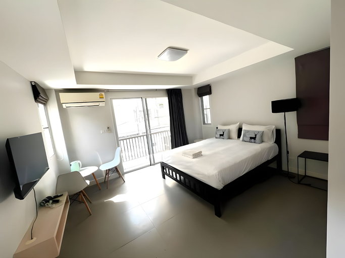 Bedroom 2, Mitr Inn Mrt Samyot Station - The Grand, Phra Nakhon