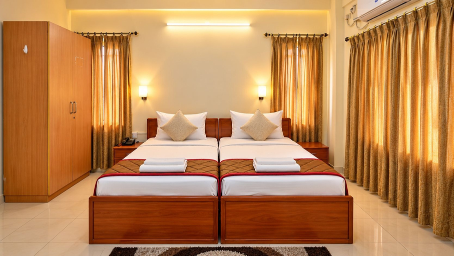 Bedroom 3, The Altruist Bellandur ORR Hotel, Bangalore