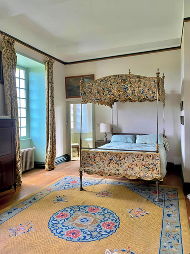 Bedroom 3, Château du Fraisse, Haute-Vienne