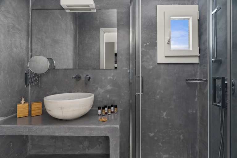 Bathroom 4, Polos Hotel by GHH, South Aegean